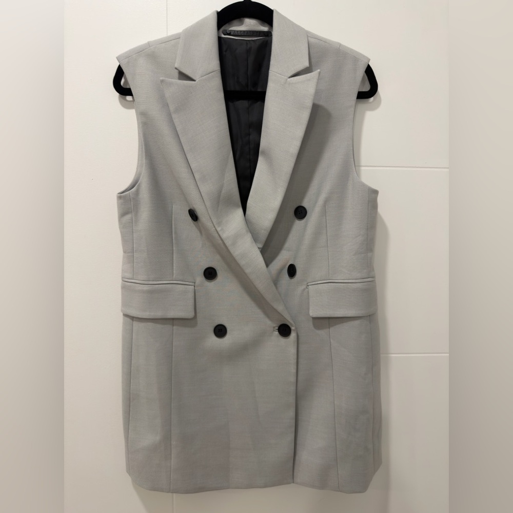 Allsaints Hanah Sleeveless Blazer- Size 6